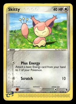 Skitty 70/109 EX Ruby Sapphire Pokemon Trading Card TCG - Image 1