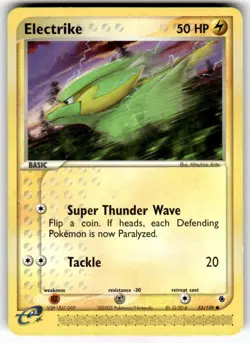 Electrike 53/109 NM -Vintage Pokemon Card- EX Ruby And Sapphire - Image 1