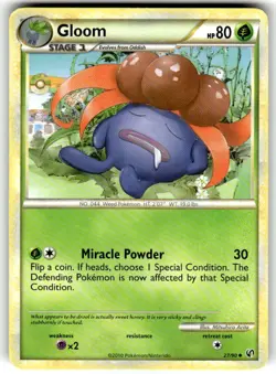 Gloom 27/90 Undaunted Pokemon Card - Image 1