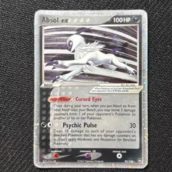 Pokemon TCG Absol EX Power Keepers 92/108 Ultra Rare Holo Card HP - Image 1
