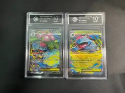 Mega Venasaur EX 003,076/063 RR M1L Mega Brave JAPANESE Pokemon TCG Card P 10 - Image 1