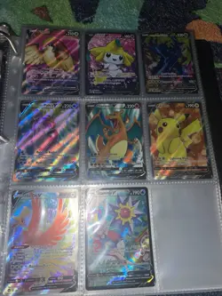 Pokemon TCG Binder Lot Holo Foil Charizard Pikachu Palkia Dialga Zoroark Cards - Image 2