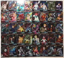 Lot of 40 Japanese Mobile Suit Gundam Arsenal Base Rare Card set - Image 1