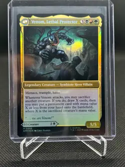 Eddie Brock Venom, Lethal Protector - Foil SPM NM MTG - Image 2