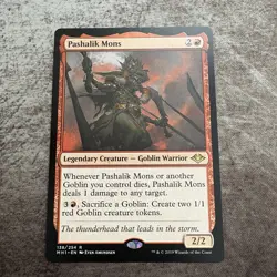 Pashalik Mons - Modern Horizons - MTG Magic the Gathering - NM - Image 1