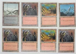 MTG Core Set 4th Edition Basic Lands Lot Collection 36 Lands 🔥 - Image 3