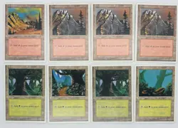 MTG Core Set 4th Edition Basic Lands Lot Collection 36 Lands 🔥 - Image 4