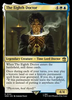The Eighth Doctor - Foil - Commander: Universes Beyond: Doctor Who - Near Mint - Image 1