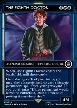 The Eighth Doctor - Showcase - Commander: Universes Beyond: Doctor Who - Near Mi - Image 1