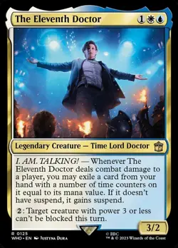 The Eleventh Doctor - Foil - Commander: Universes Beyond: Doctor Who - Near Mint - Image 1