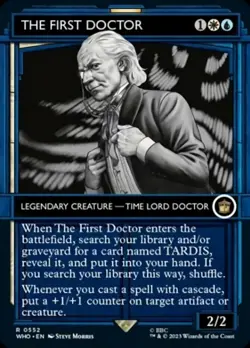 The First Doctor - Showcase - Commander: Universes Beyond: Doctor Who - Near Min - Image 1