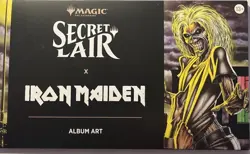 MTG Secret Lair Drop X Iron Maiden Album Art - Non Foil - SEALED IN HAND - Image 1