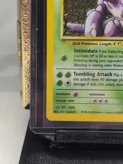 Pokemon TCG Giovanni's Nidoking Gym Challenge Holo Card 7/132 Unlimited Rare - Image 4