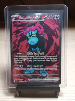 Munkidori EX Ultra Rare Holo 083/064 Pokemon Shrouded Fable M/NM - Image 1