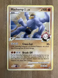 Machamp [GL] - 46/111 - Uncommon NM, English Pokemon Rising Rivals - Image 1