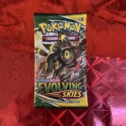 Nintendo Pokemon TCG Sword & Shield Evolving Skies Booster Pack - Image 1