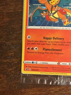 Pokemon Special Delivery Charizard SWSH075 Promo Sealed PSA 10 LikelyU SWIRL - Image 5