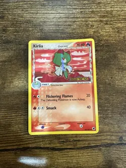 Pokemon TCG Ex Dragon Frontier Kirlia 33/101 - Stamped Reverse Holo - Near Mint - Image 1