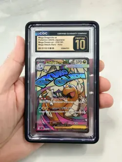 Pokemon Mega Dragonite 232/193 - Mega Attack Rare Holo - CGC Pristine 10 + Guard - Image 1