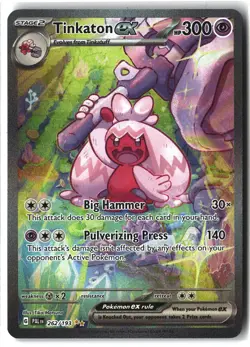 Tinkaton ex ⭐ 262/193 Holo Special Illustration Rare Paldea Evolved Pokemon NM - Image 1