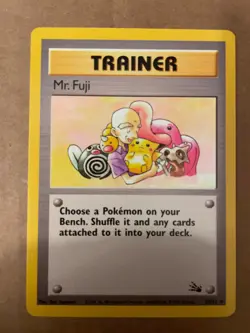 Pokemon Mr. Fuji 58/62 Fossil NM-Mint See Pictures - Image 1