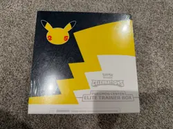 Pokemon TCG: Celebrations Pokemon Center ETB Sealed SMALL RIP WRAP see pics - Image 1