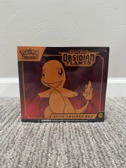 Pokemon: Scarlet & Violet 3: Obsidian Flames Elite Trainer Box ETB Safe Ship 820650853913 - Image 1