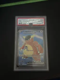 Pokemon TCG Kangaskhan EX 190/165 Ultra Rare Scarlet & Violet 151 PSA 10 - Image 2
