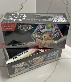POKEMON SCARLET & VIOLET: PRISMATIC EVOLUTIONS SURPRISE BOX - Image 1