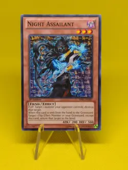 Yugioh - Night Assailant (BP01-EN187) - Common 1st Edition - Image 1