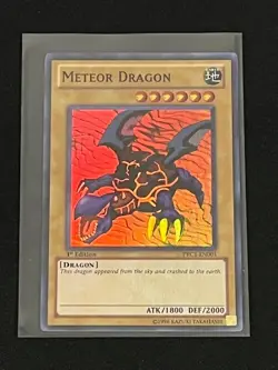 Meteor Dragon 1st Edition PRC1-EN001 YuGiOh Premium Collection Tin - Image 2