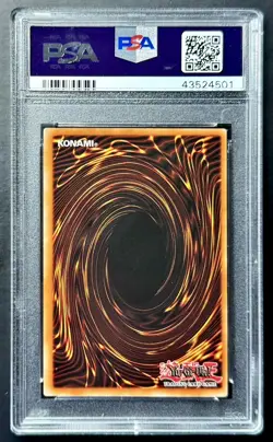 2008 Yugioh RAINBOW DARK DRAGON PTDN-EN003 1st Edition Secret Rare PSA 8 NM-MT! - Image 2