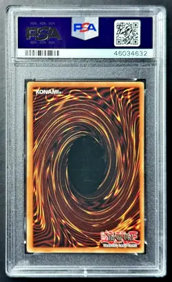 2008 Yugioh Collectible Tins BLACK ROSE DRAGON CT05-EN003 Limited Edition PSA 9! - Image 2