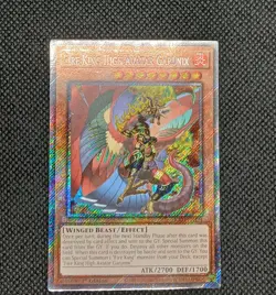 Yugioh! Fire King High Avatar Garunix - RA04-EN194 - Platinum Secret Rare - 1st - Image 1