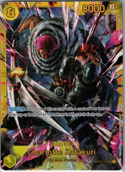 Charlotte Katakuri OP03-123 SEC English Pillars Strength - One Piece Card - NM - Image 1