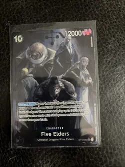One Piece Card Game - Five Elders - OP13-082 SR - Alt Art - English - Image 1