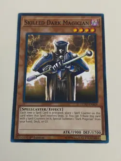 Yugioh - Skilled Magician Set Dark Blue Brown White Red - Plus Free Holo Card B - Image 2