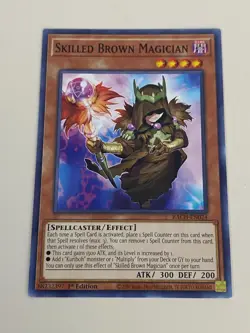 Yugioh - Skilled Magician Set Dark Blue Brown White Red - Plus Free Holo Card B - Image 3