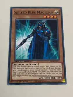 Yugioh - Skilled Magician Set Dark Blue Brown White Red - Plus Free Holo Card B - Image 4