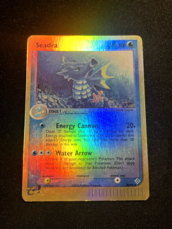 Pokemon TCG Seadra Dragon Reverse Holo Card 39/97 EX Dragon Vintage - Image 1