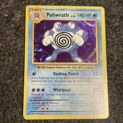 Poliwrath Holo Rare Pokemon TCG XY Evolutions Card 25/108 - NM - FREE SHIPPING - Image 1