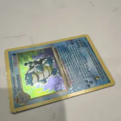 Pokemon TCG Blastoise Base Set 2/102 100 HP Holo Rare English Ken Sugimori Card - Image 3