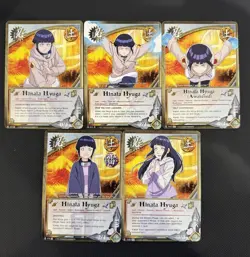 Naruto CCG Hinata Hyuga 1st Edition Card Set - Image 1