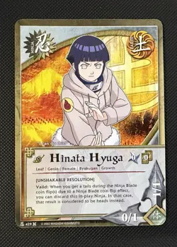 Naruto CCG Hinata Hyuga 1st Edition Card Set - Image 2