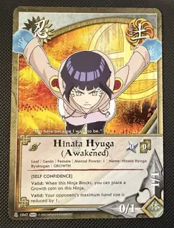 Naruto CCG Hinata Hyuga 1st Edition Card Set - Image 4