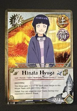 Naruto CCG Hinata Hyuga 1st Edition Card Set - Image 5