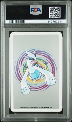 2000 POKEMON SILVER VERSION PLAYING CARDS 4 OF DIAMONDS #062 POLIWRATH PSA 10 - Image 2