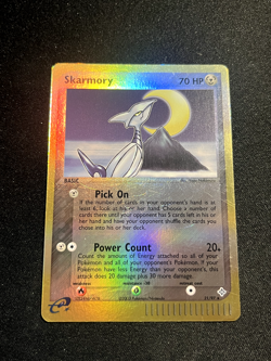 Skarmory 21/97 Pokemon Ex Dragon Reverse Holo Foil Rare E Series Card - Image 1