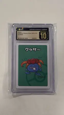 2019 Pokemon Old Maid Gloom CGC 10 Pristine Japanese Playing Card TCG - Image 1