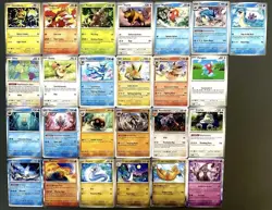 Pokemon 151 Complete Common/Uncommon/Holo Rare Set-153 Cards Scarlet & Violet - Image 4